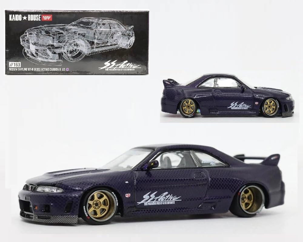 Diecast Model Car Compatible with Kaido House x Mini GT 1:64